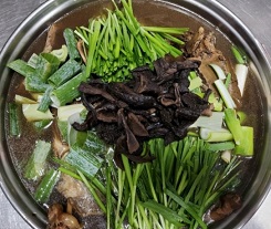 능이버섯오리백숙