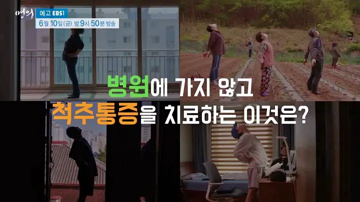 명의 허리통증 치료 디스크 수술 없이 낫게하는 자세 치료법 재활의학과 정선근 교수