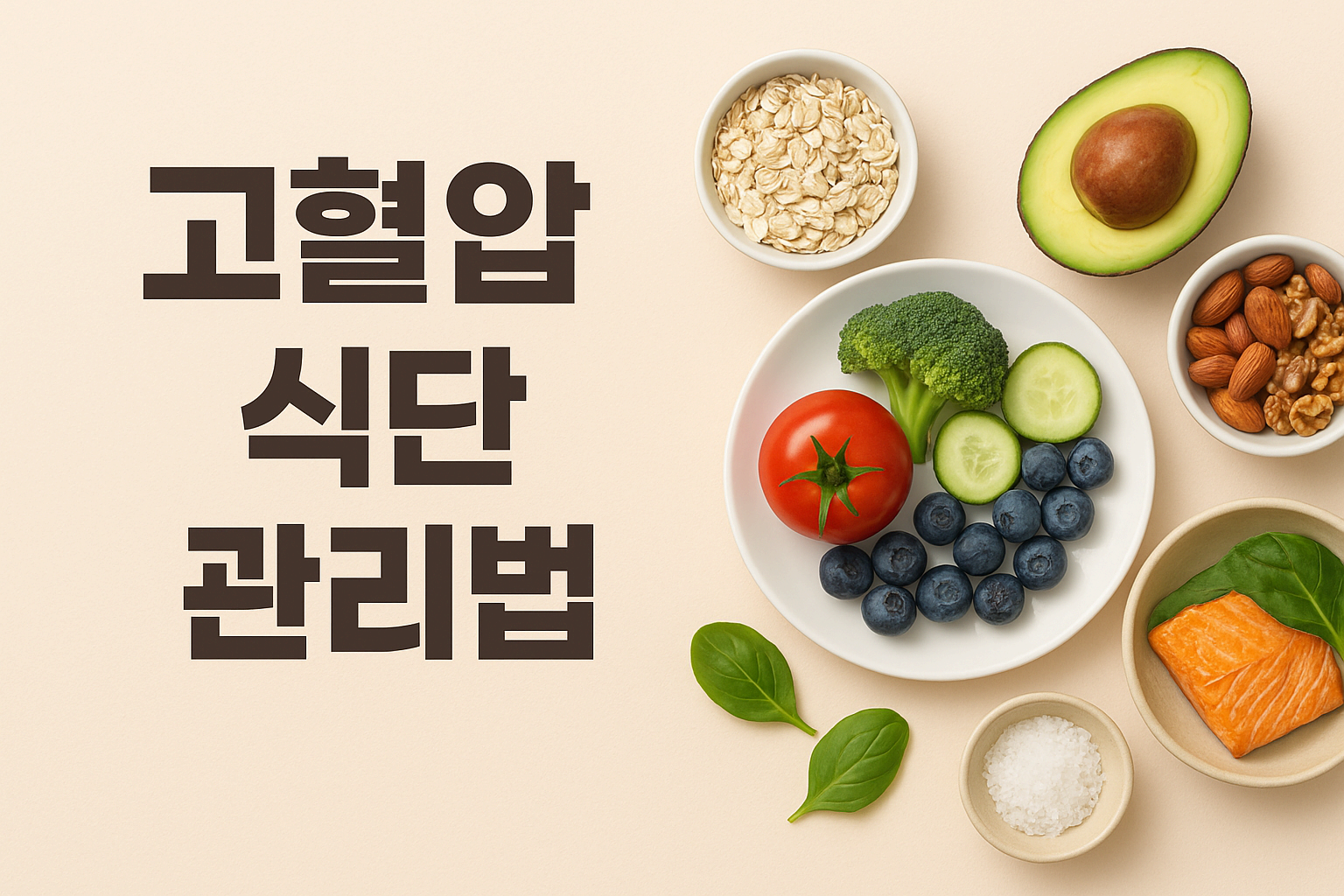 고혈압 식단 관리법