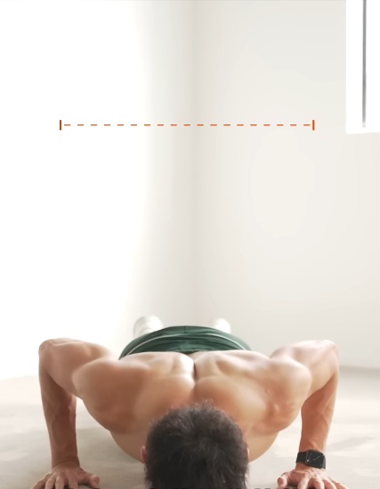 손의 가장 안정적인 위치는 가슴 옆 거드랑이가 45~60도가 유지된 상태이다.