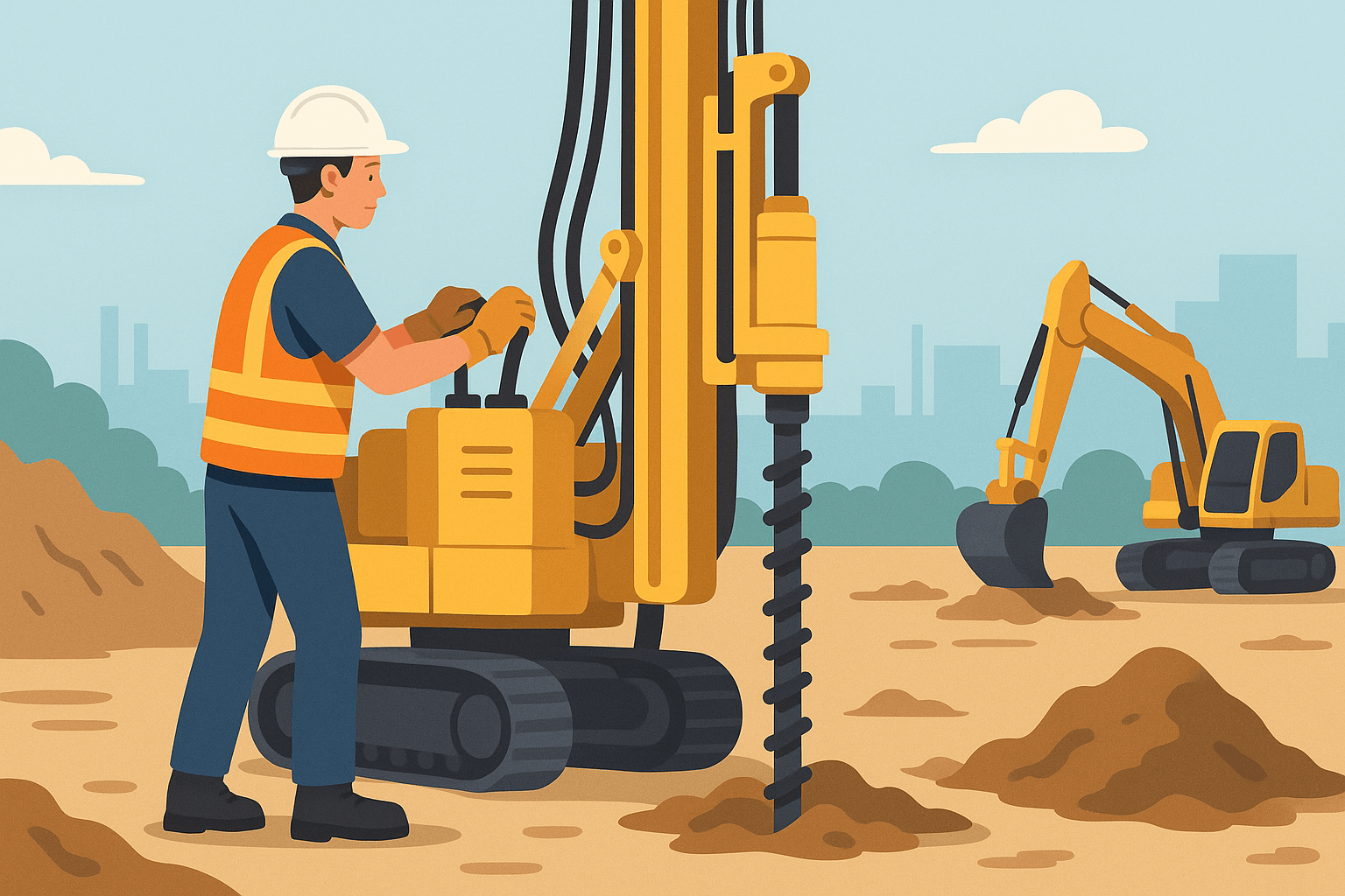 🏗️ 천공기운전기능사 자격증으로 건설 현장의 핵심 기술자 되기