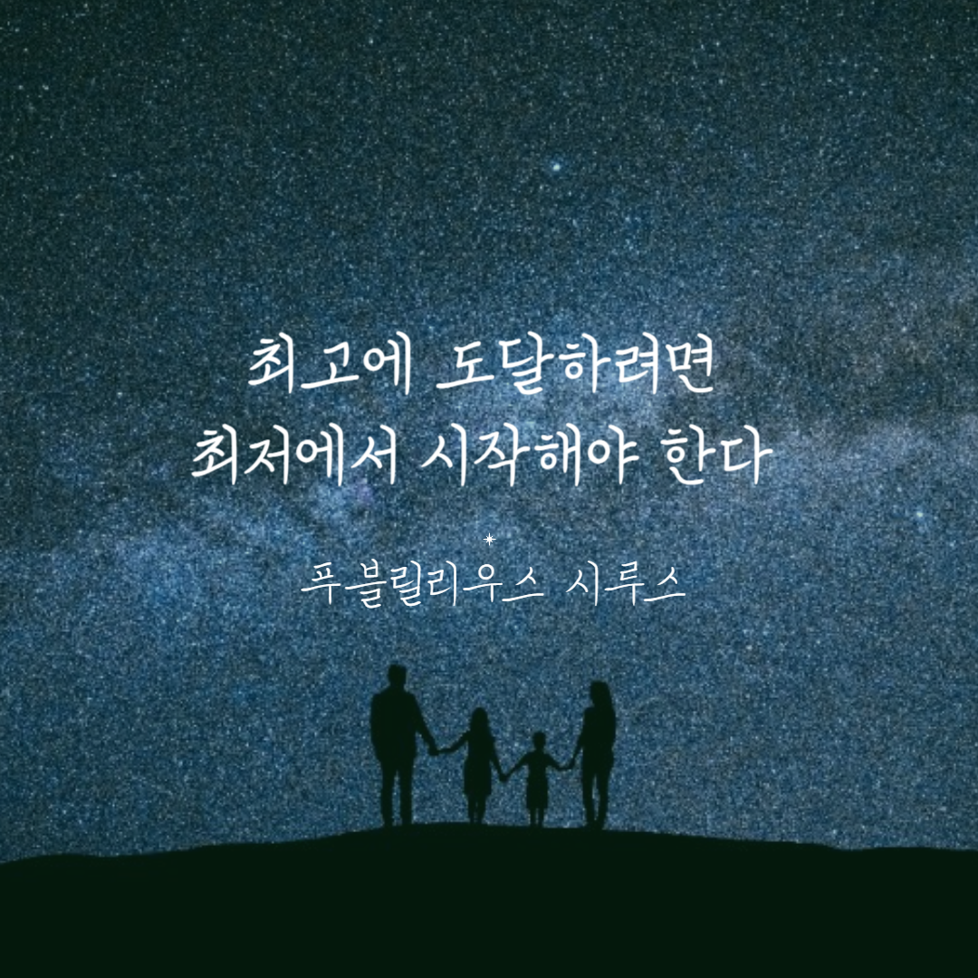 푸블릴리우스 시루스 명언