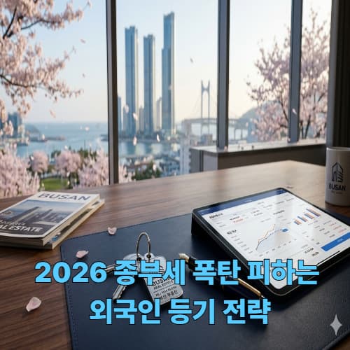 외국인 소유 부동산 '종합합산세'와 '관리비' 절세를 위한 명의 관리법