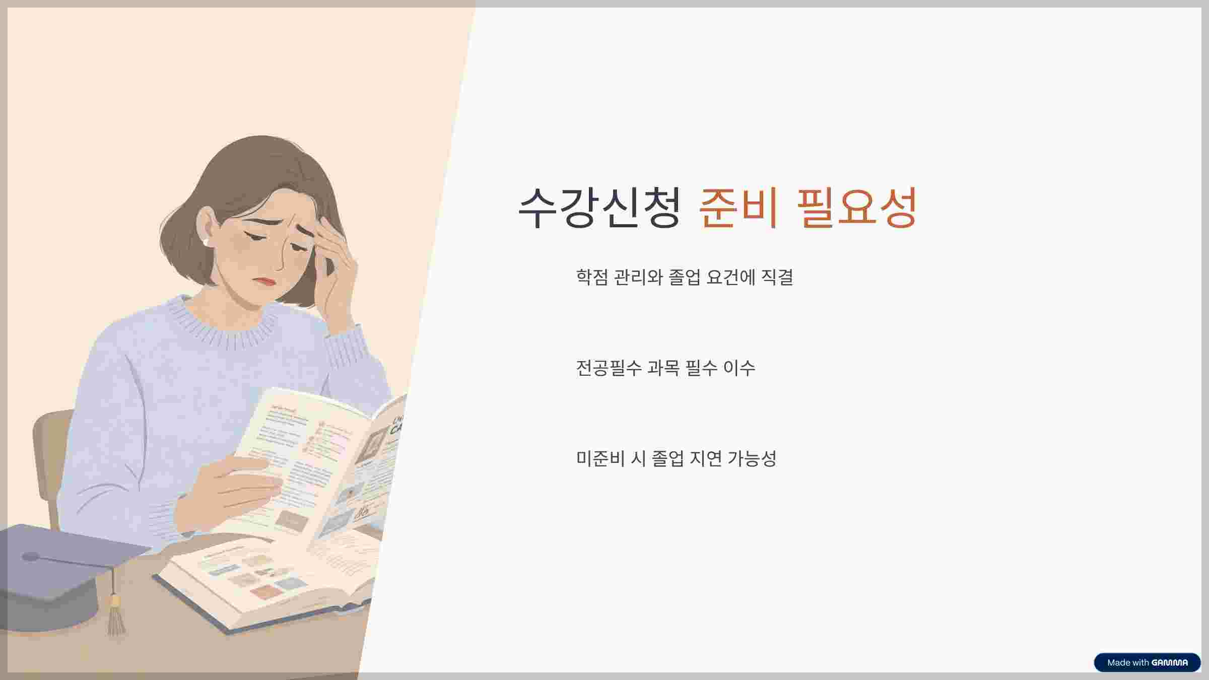 수강신청-필요성
