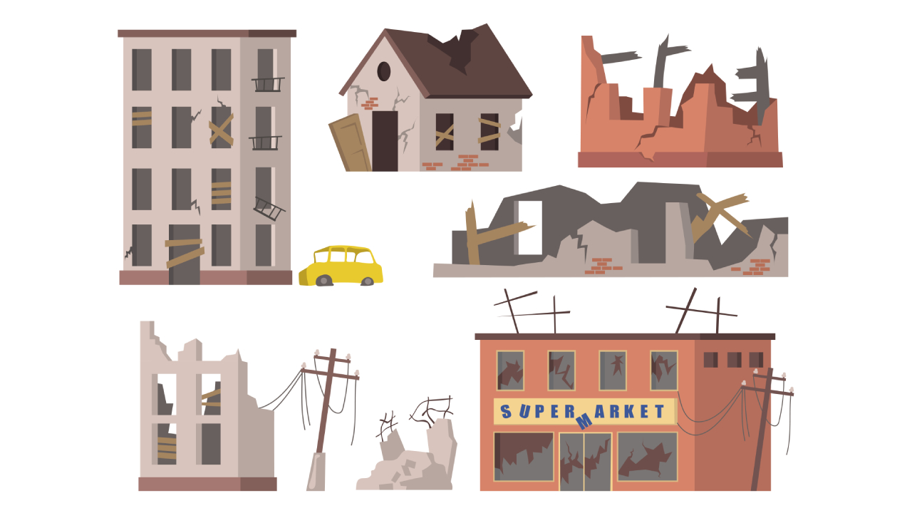 미얀마 지진 위치 피해 및 방콕 건물 붕괴 영상 - 국가비상사태