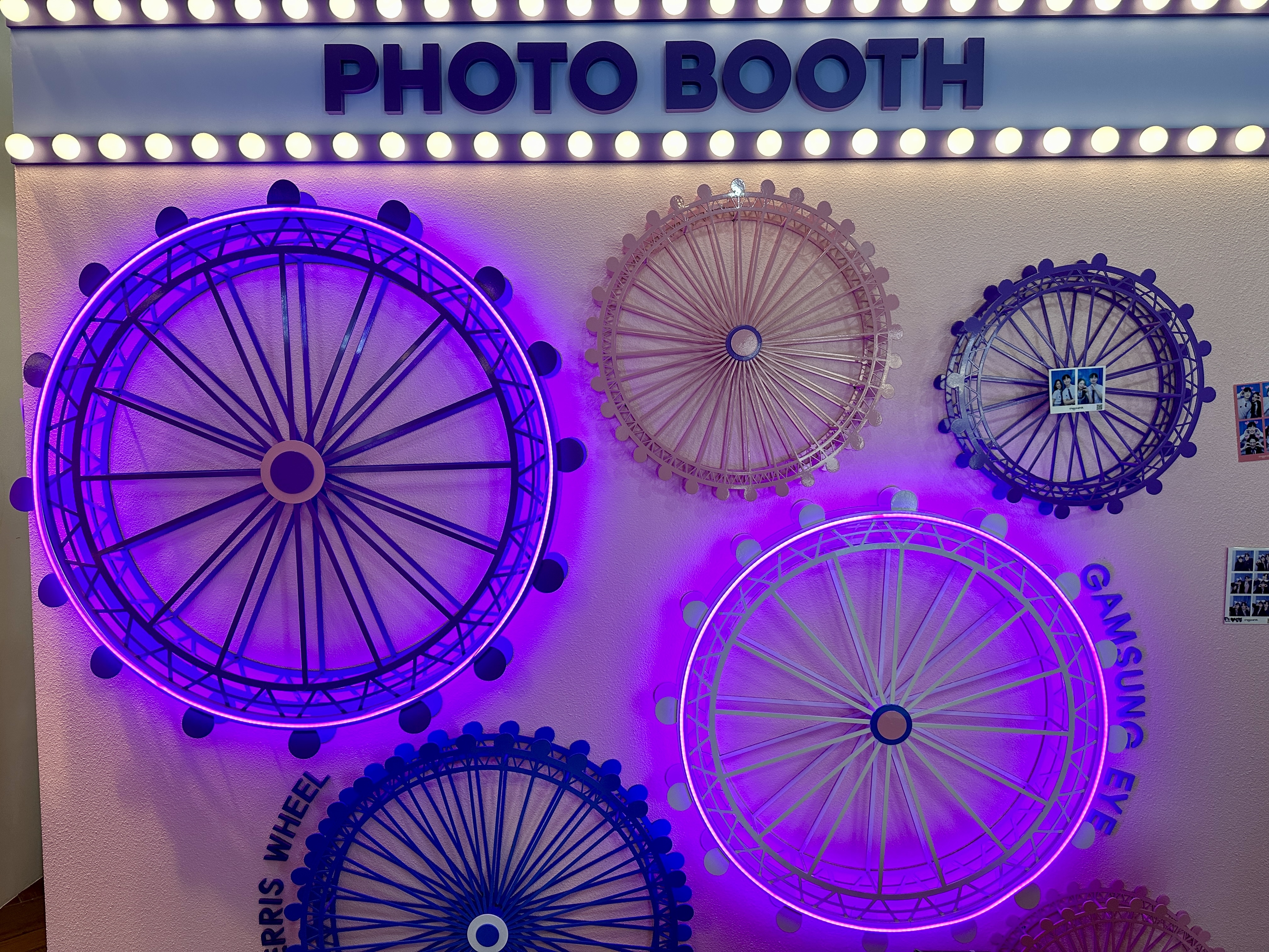 에버랜드 감성교복 포토부스