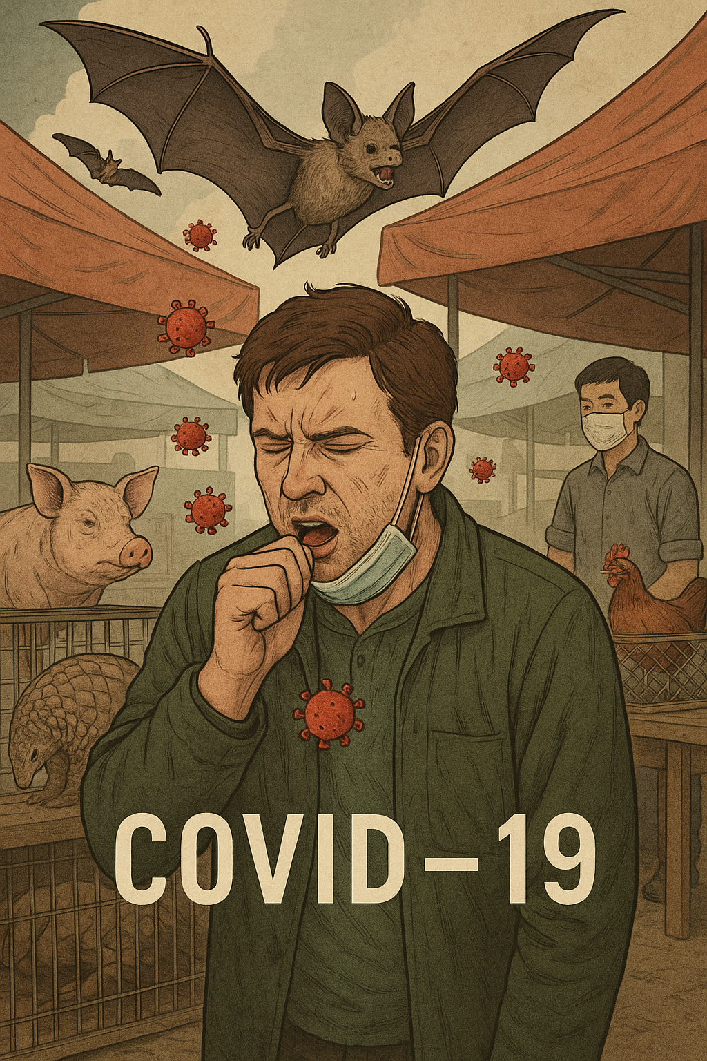 코로나19 기원&amp;#44; 우한 아닌 박쥐