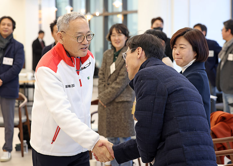 공연 연극계 간담회 사진