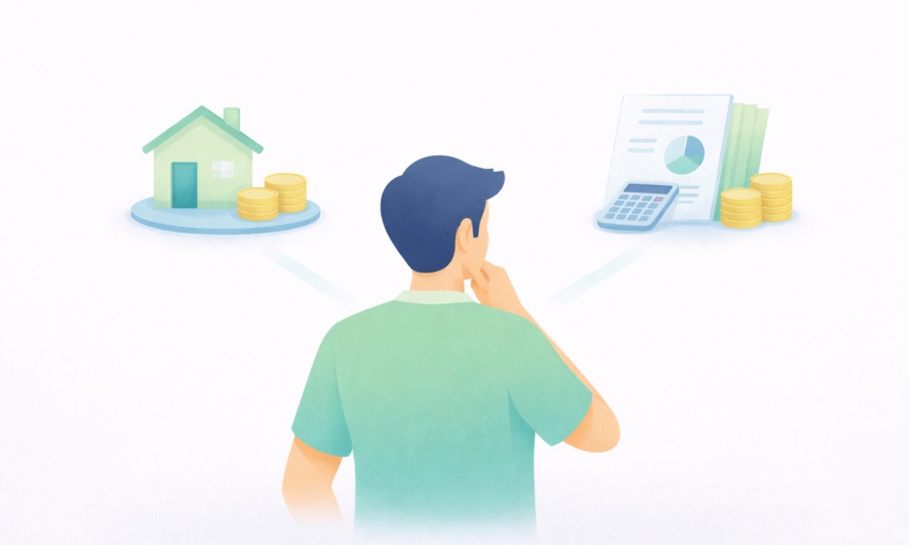 주택담보대출 승인 기준에서 LTV와 DSR 차이를 비교해 보여주는 이미지