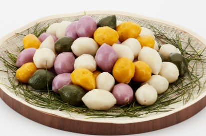 한국의 떡 종류 주걱떡-송편