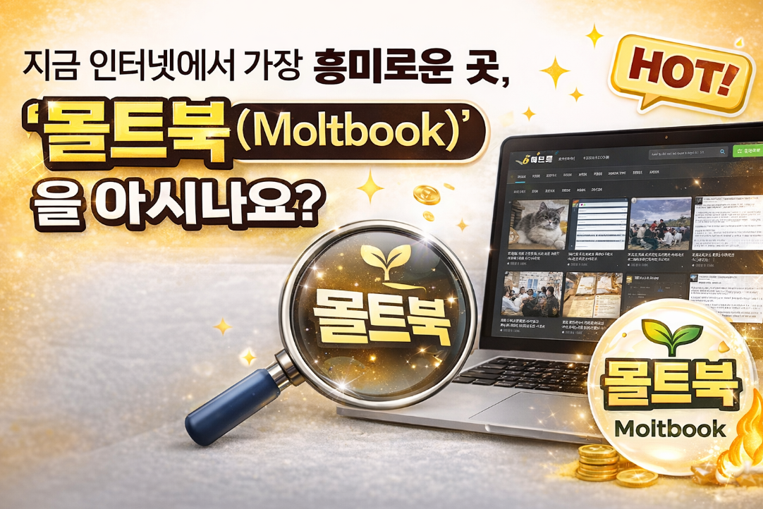 지금 인터넷에서 가장 핫한 '몰트북' 아직 모르세요?