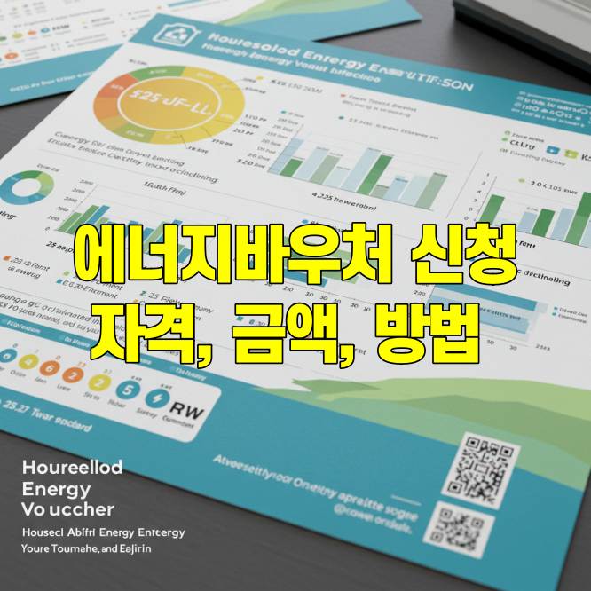 2025 에너지바우처 신청자격 지원금액 신청방법 총정리