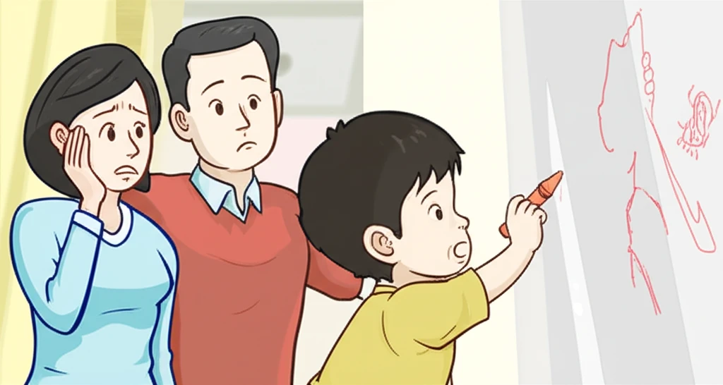 아이 낙서, 곰팡이 OUT! 도배지 