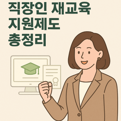 2025년 직장인 재교육 지원제도 총정리 : 국민내일배움카드부터 K-디지털 트레이닝까지