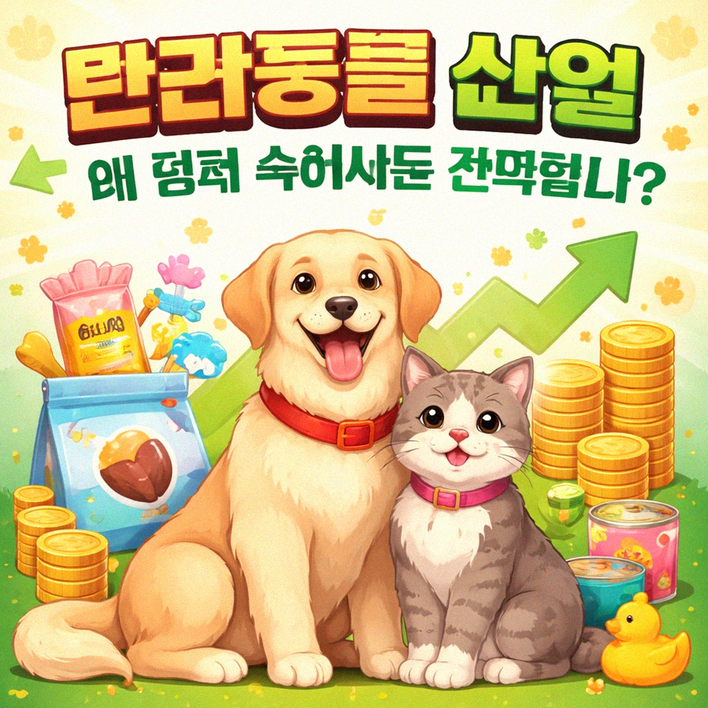불황에도 펫 산업이 커지는 이유, 경제적으로 보면