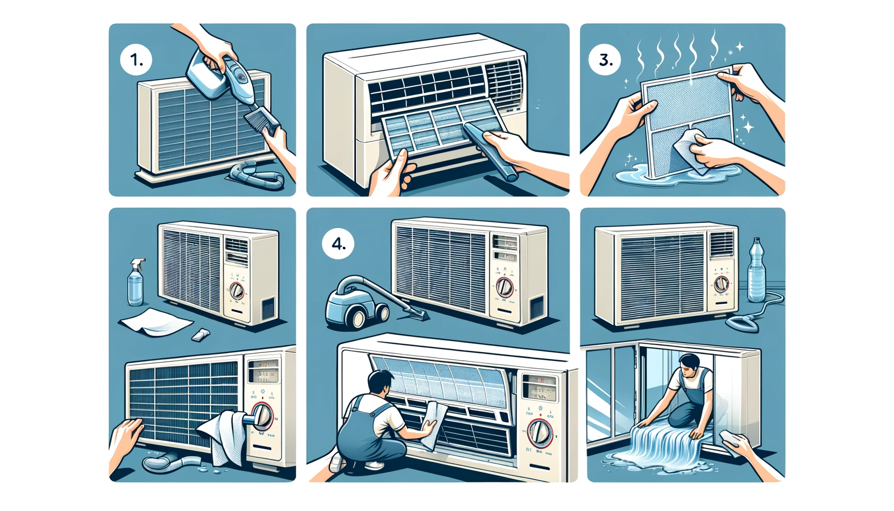창문형 에어컨 설치방법 청소 소음 단점 파세코 삼성 비교하기(+2024)