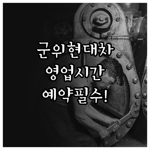 대구 군위군 현대자동차 서비스센터 영..