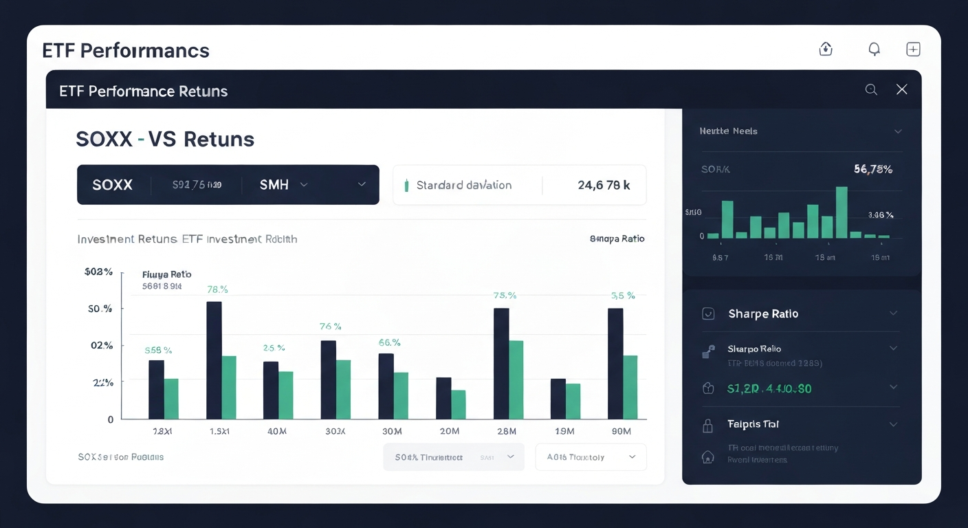 미국 반도체 ETF 종류 비교표