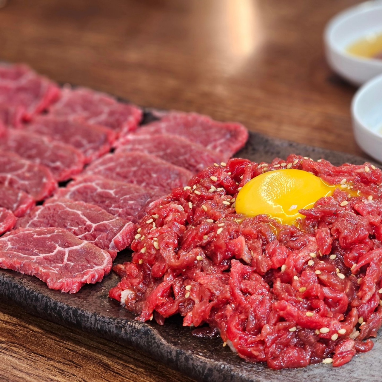 종로 광장시장 육회맛집, 창신육회