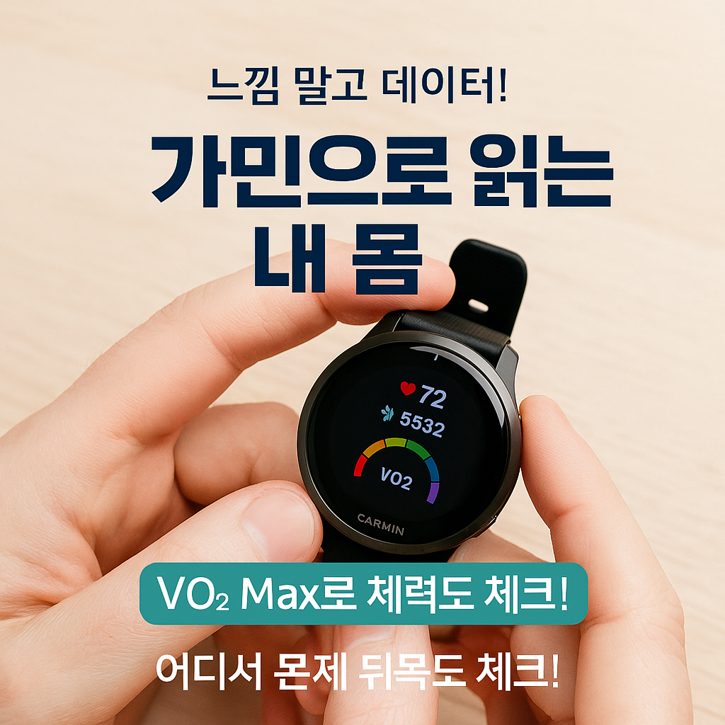 가민으로 읽는 러닝 – 데이터로 보는 몸의 신호