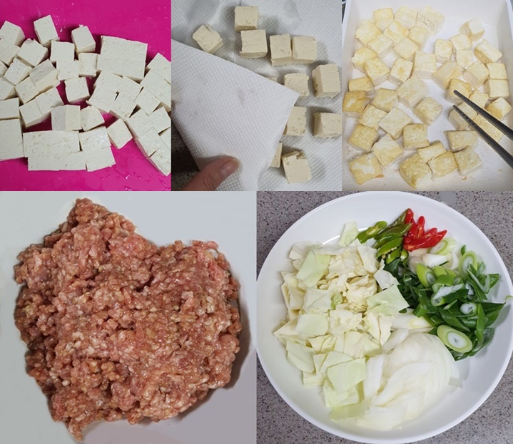 마파두부-만들기