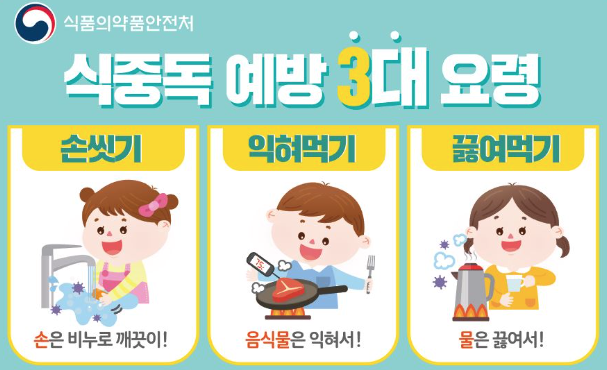 식중독 예방 수칙