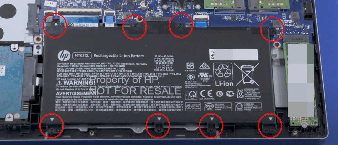 일체형 배터리 분리 방식