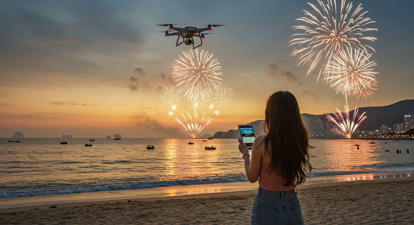 광안리 광복 80주년 감동 순간