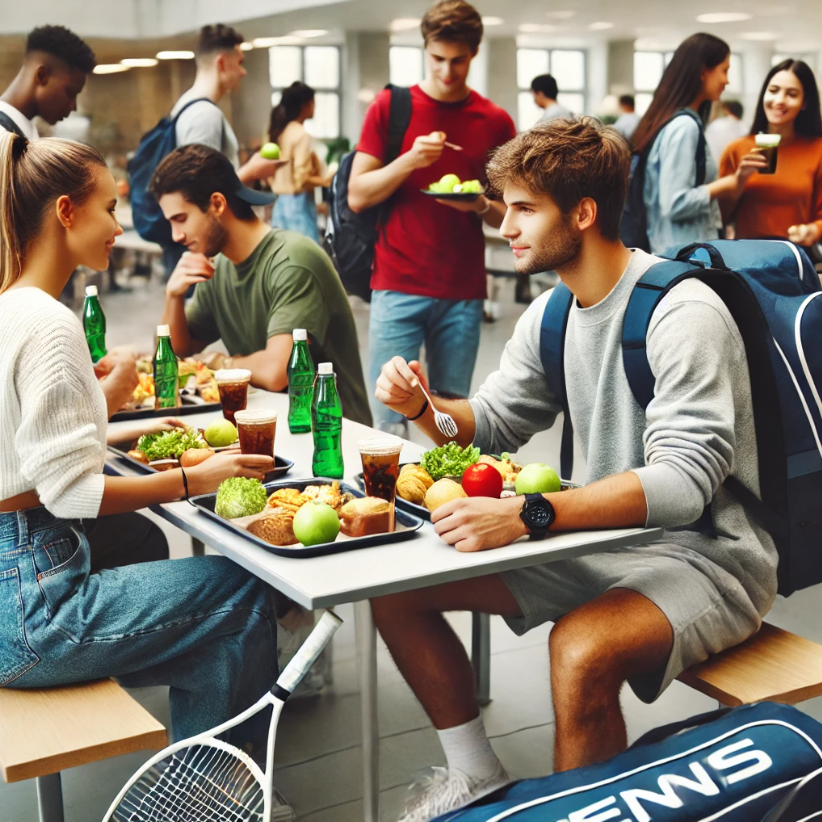 테니스 선수 대학생활 가이드에 관한 사진