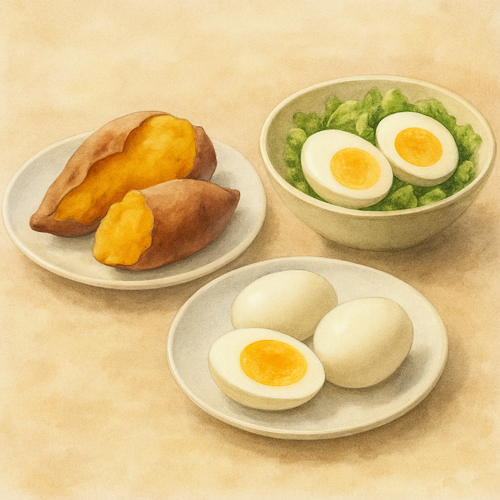 고구마-계란-식단