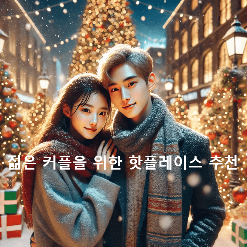 젊은 커플을 위한 핫플레이스 추천