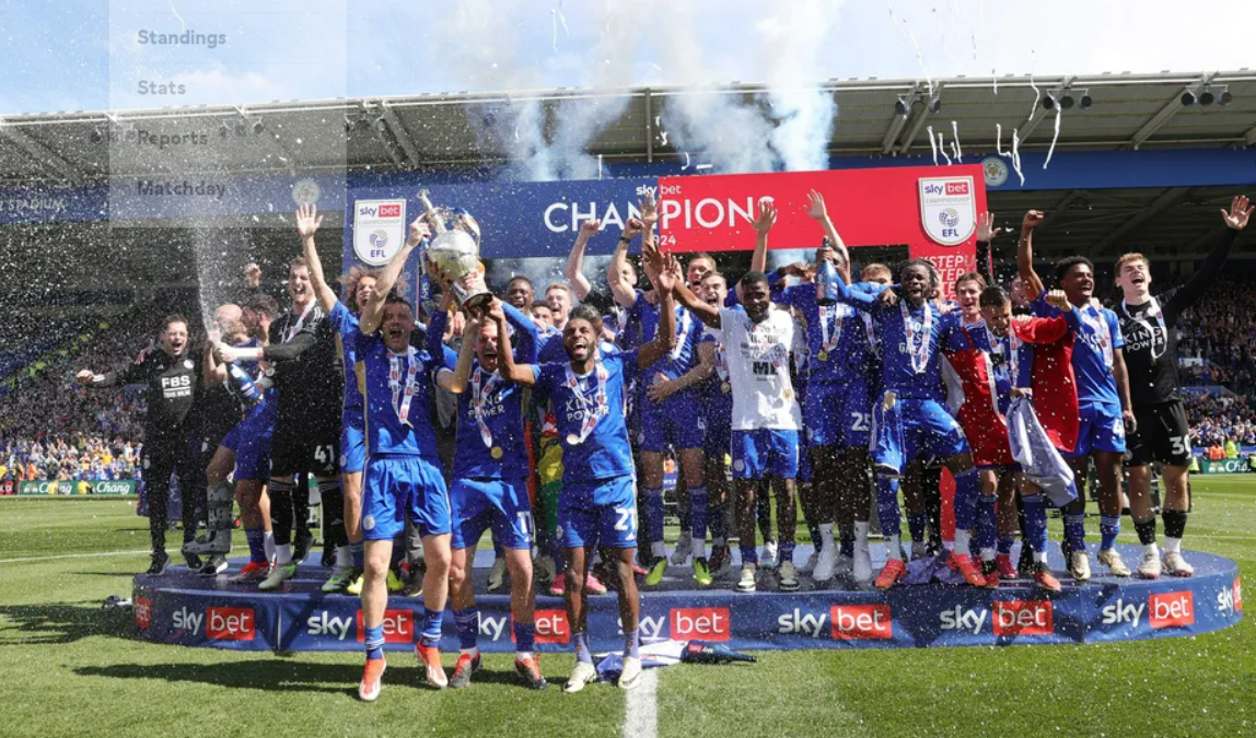 레스터시티 챔피언십 우승