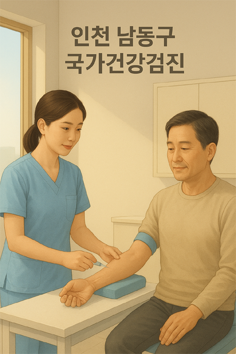 인천 남동구 국가건강검진 이미지