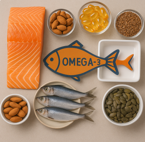 오메가3가 많이 함유된 식품과 영양제