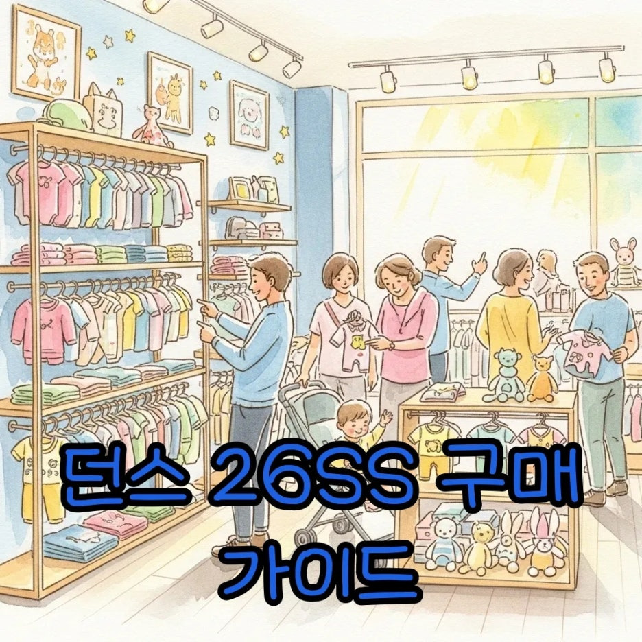 던스 26SS 오픈런, 설레는 구매 순간