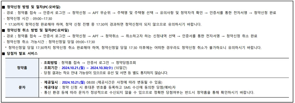 검단 신도시 예미지 더 시그너스 청약 무순위