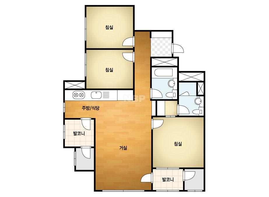 풍무푸르지오 59B 타입