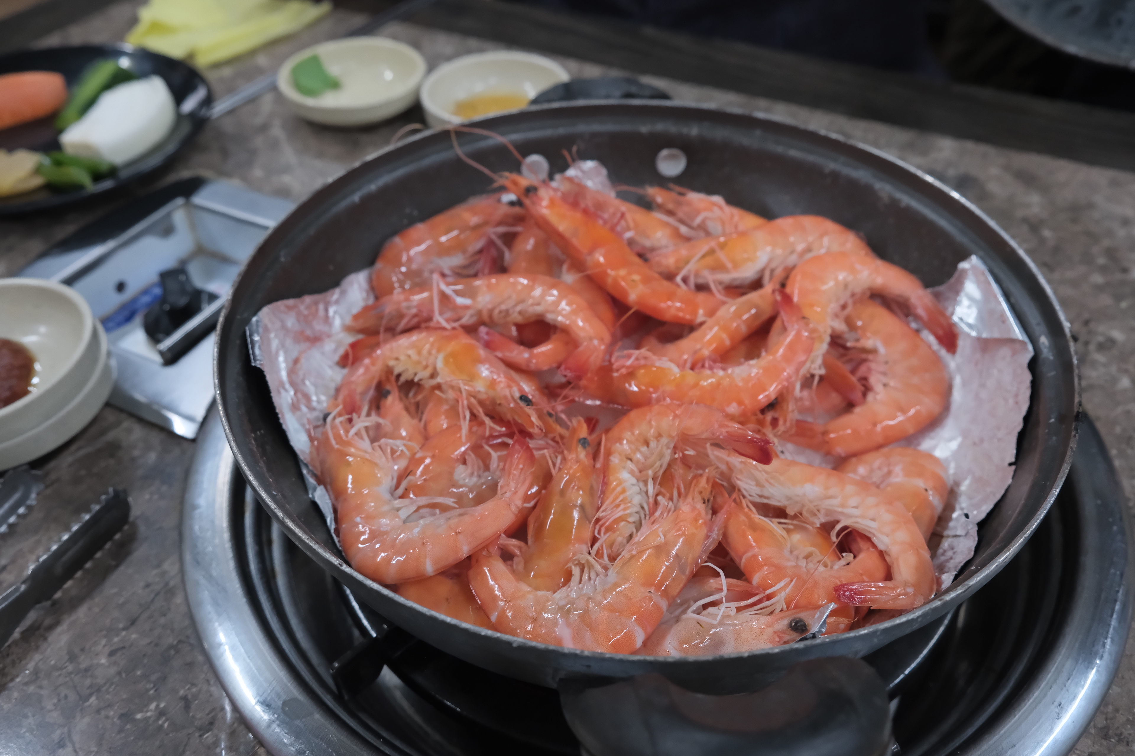 새우 소금구이