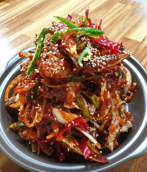 갯마을식당 대표 메뉴 