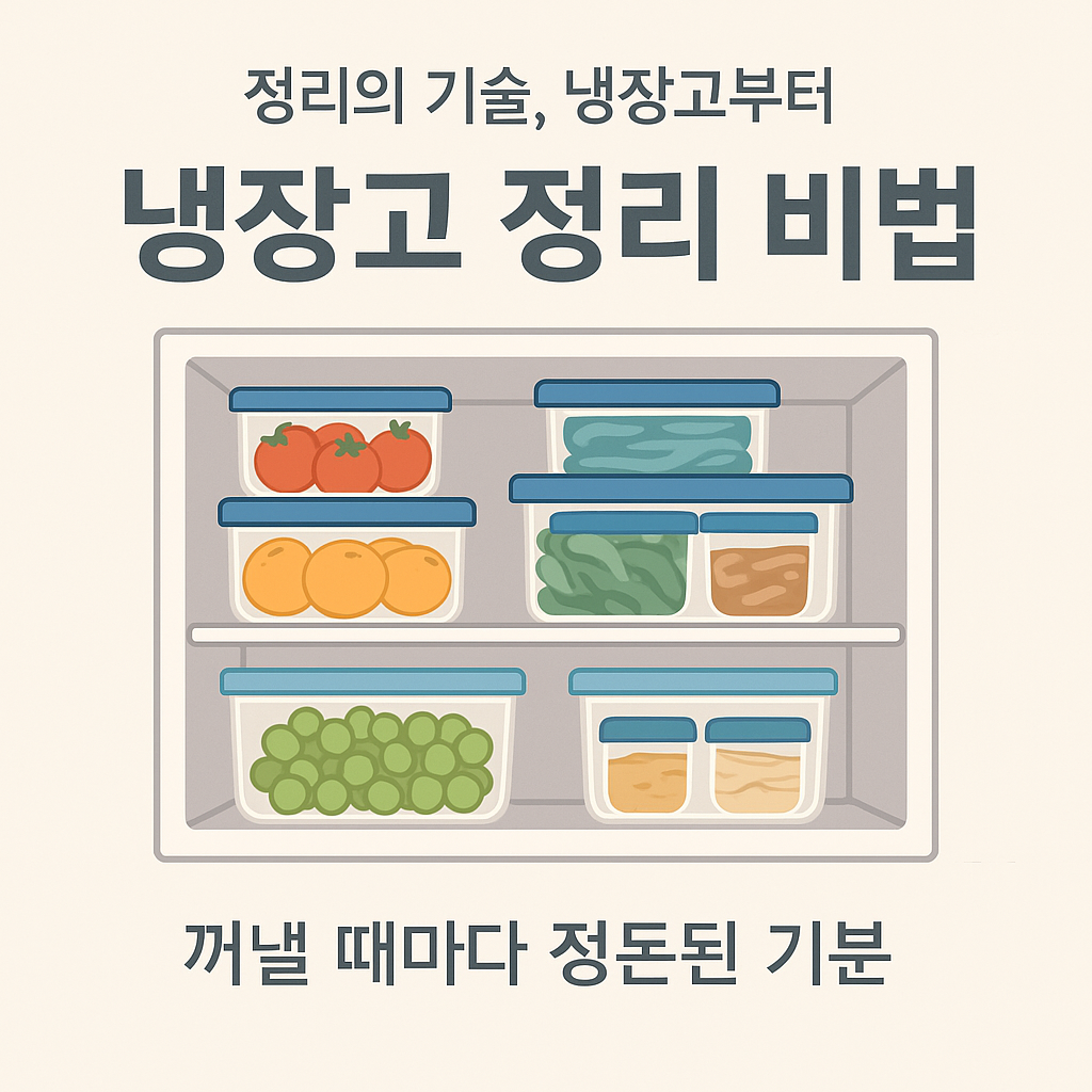 [8편] 냉장고 정리, 한 번에 끝내는 비법