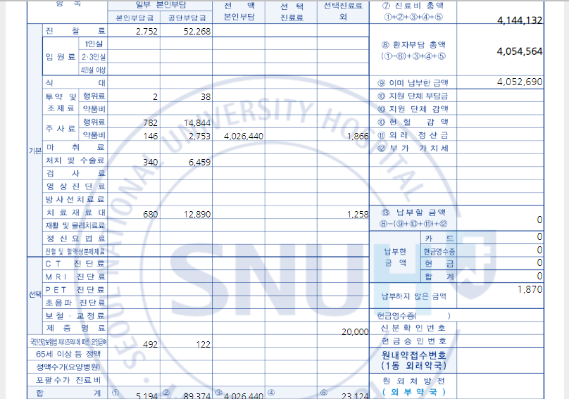 키트루다 투약비용
