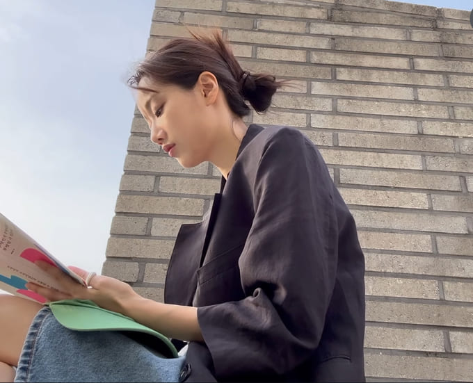 이나은 사복