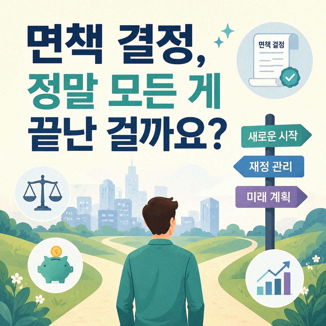 개인파산 면책 후에 이것만은 꼭 기억하세요