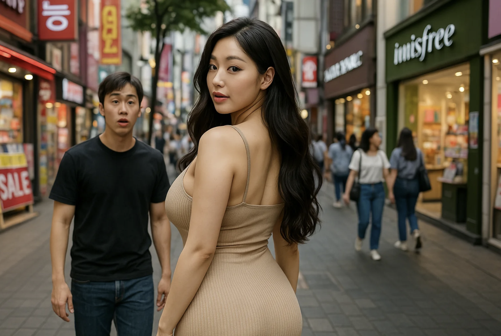 첫눈에 반한 상황에 관한 사진