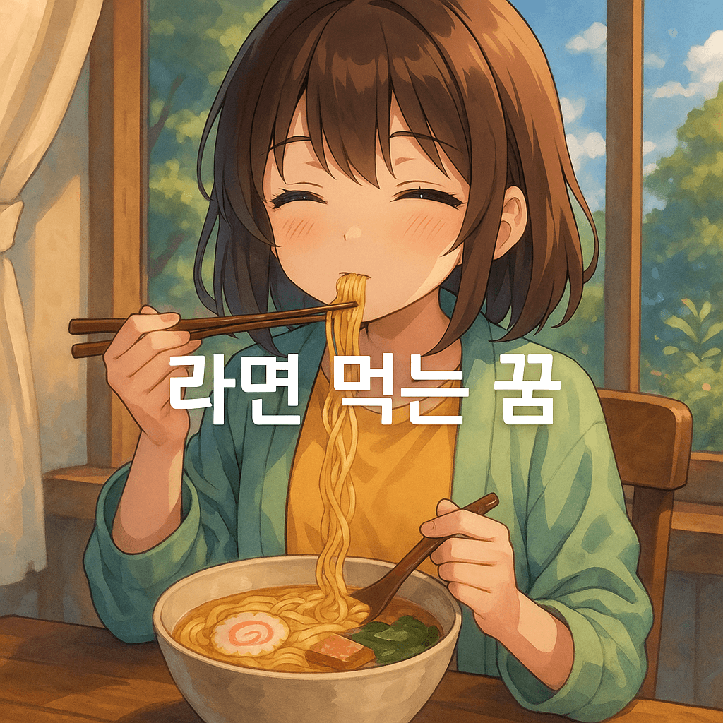 라면 먹는 꿈 해몽