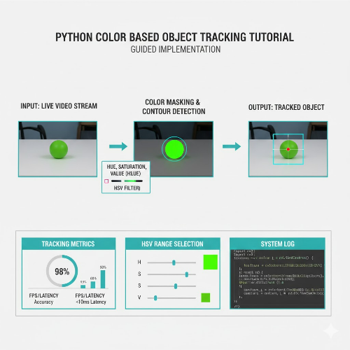 Python으로 컬러 기반 객체 추적(Color Based Object Tracking) 튜토리얼
