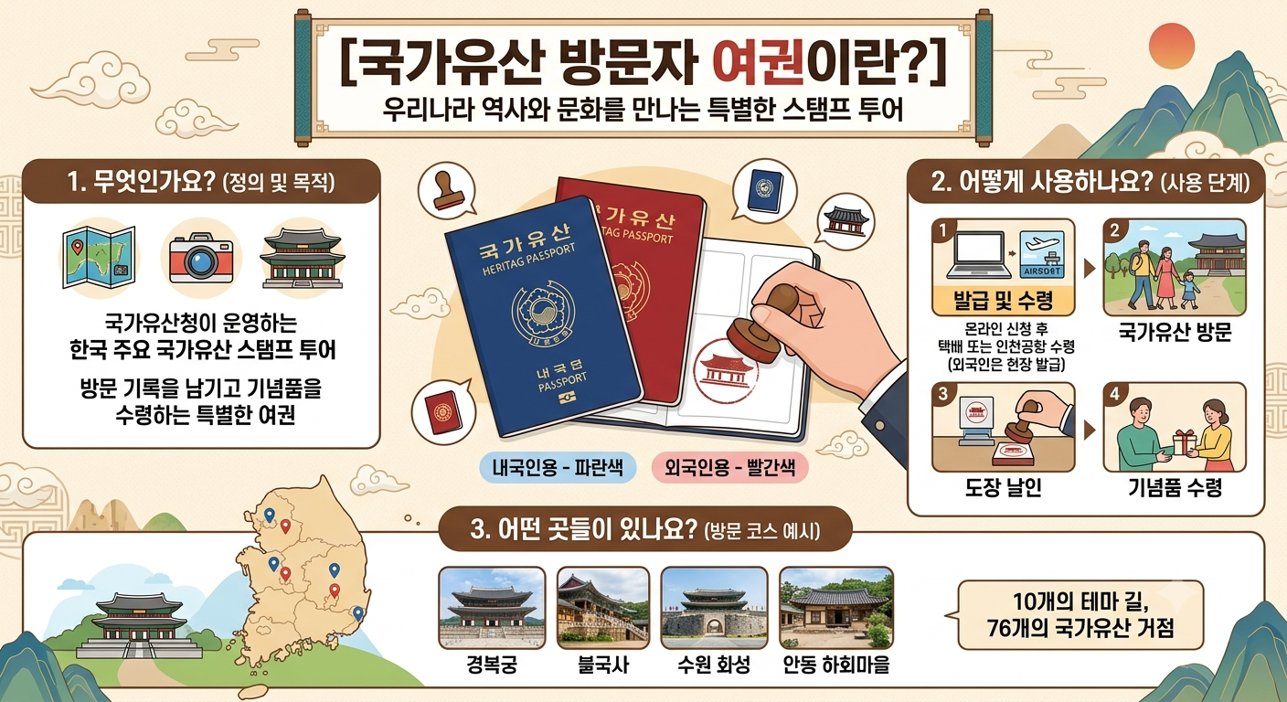 국가유산 방문자 여권이란?
