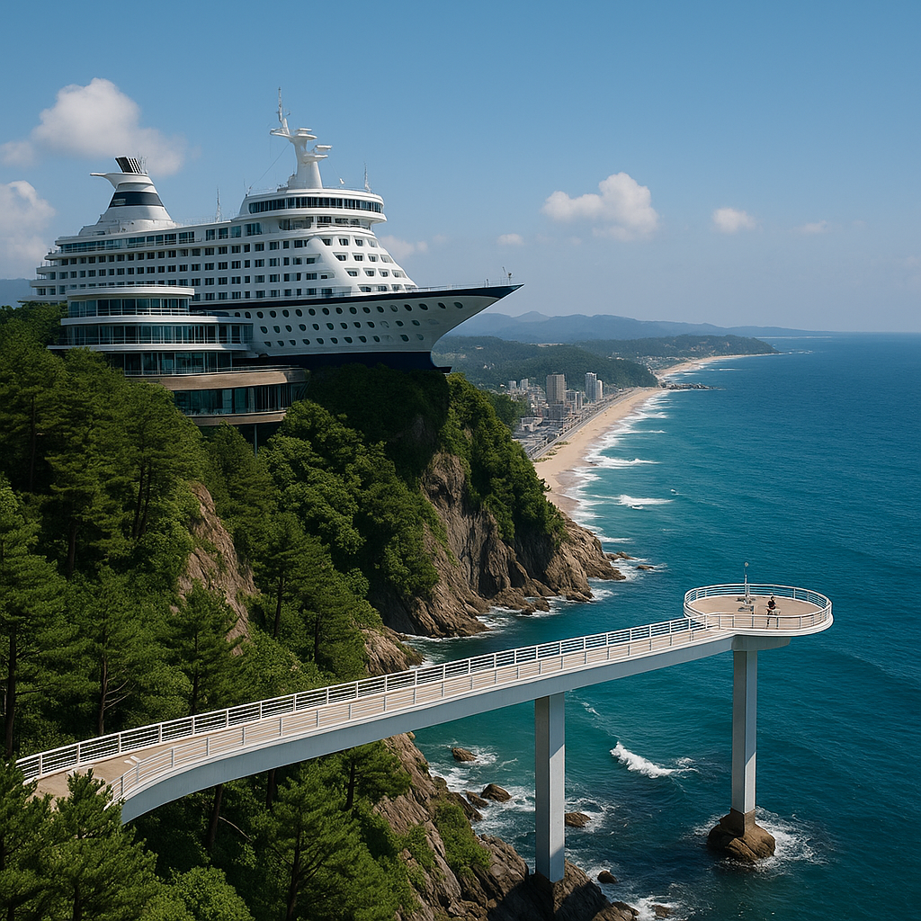 정동진 썬크루즈 전망대