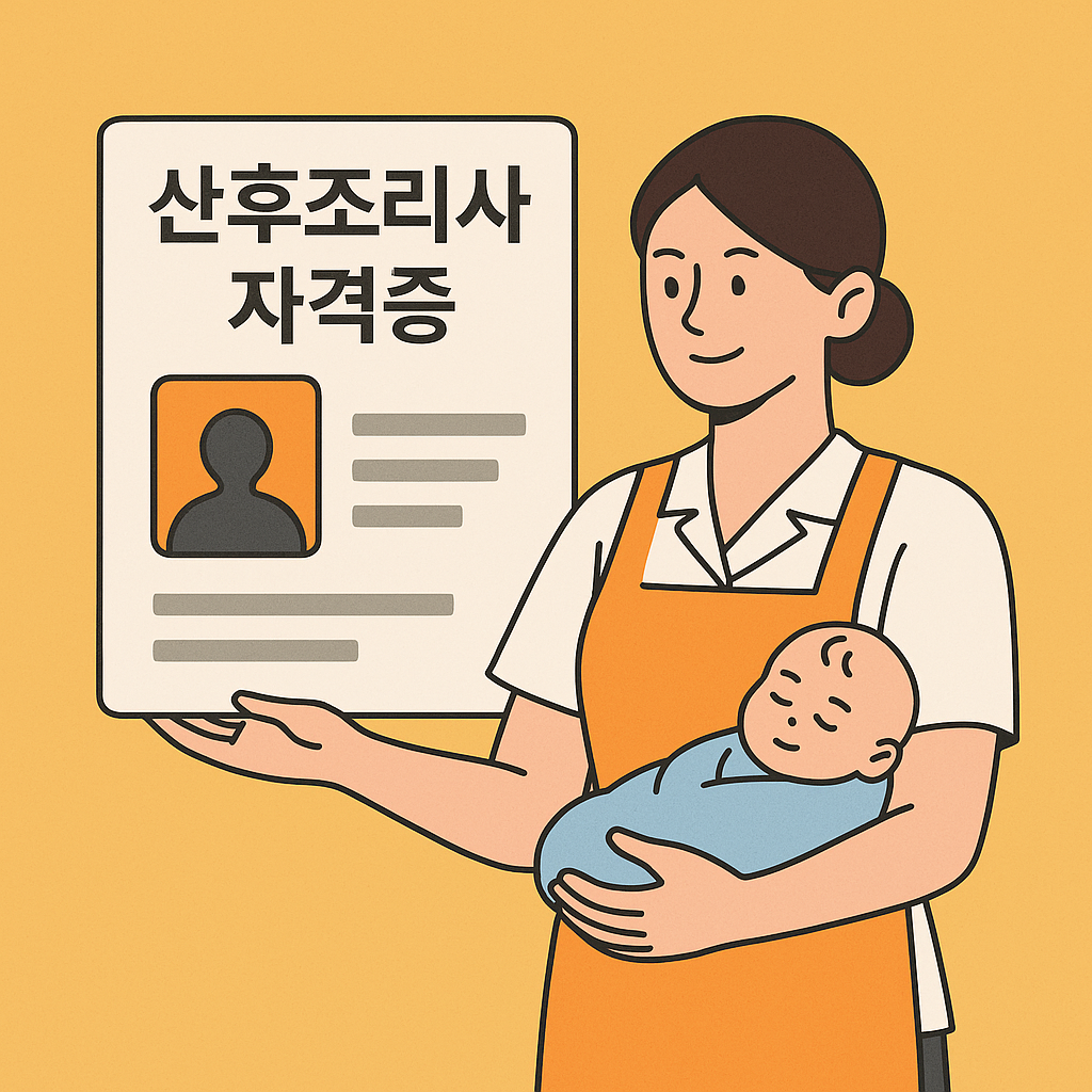 산후조리사 자격증