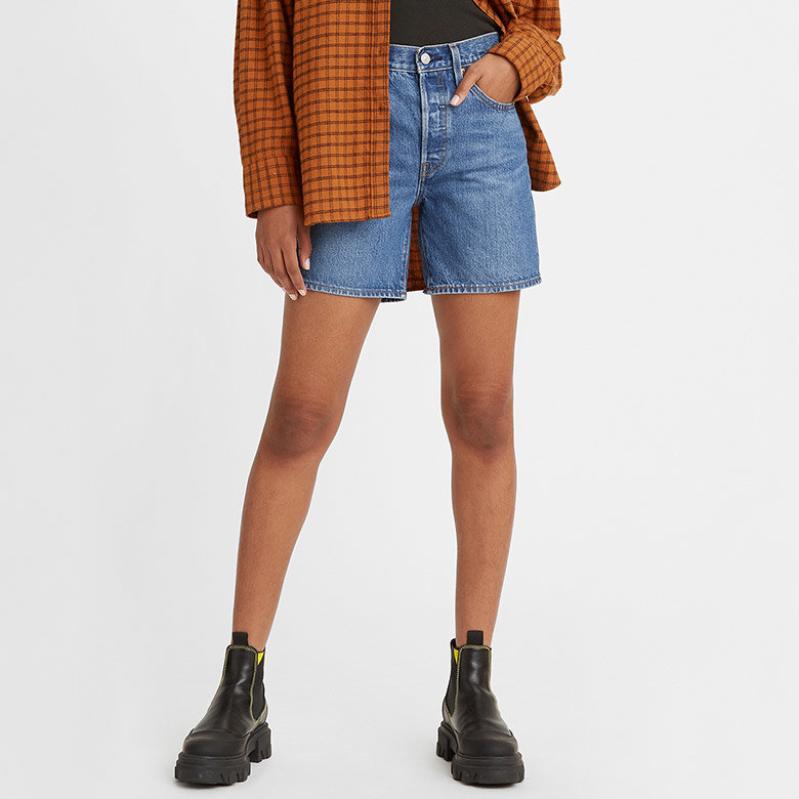 리바이스 Levis 501® 오널 하이라이즈 미드타이 진 쇼츠 858330022 858330022